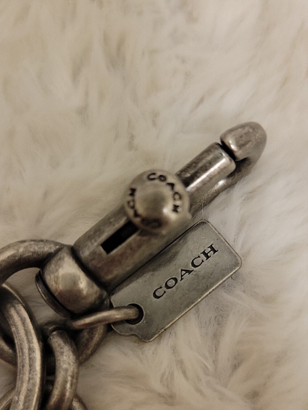 COACH floral Key Chain - Picture 3 of 5